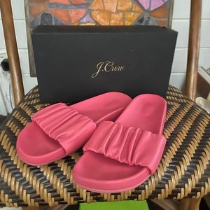 J. Crew “Marlow” Rose Pink Slide Sandal. Size 9M